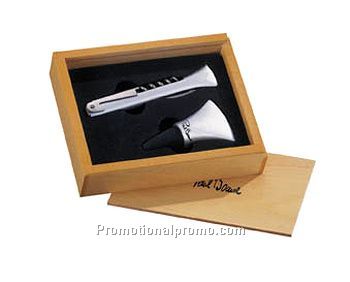 PAUL BOCUSE 2 PIECE WINE SET