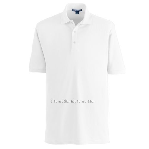 Polo Shirt - Port Authority 100% Pima Cotton Sport Shirt, 6.2 oz