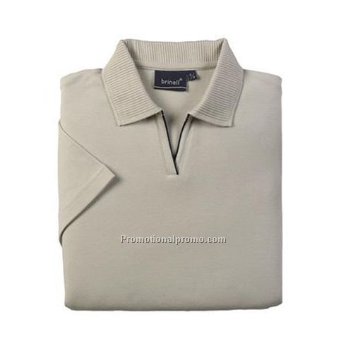 Polo - Brinell Ladies' Interlock Sport Shirt.