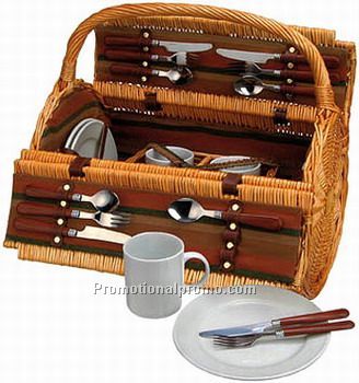 ROUND PICNIC BASKET