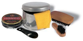 Shoe polish kit