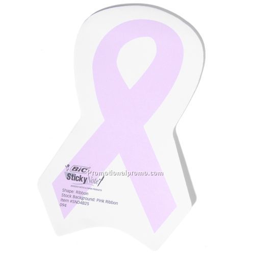 Sticky Note - Bic Pink Ribbon, 25 Sheets