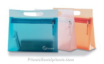 Transparent vanity case