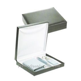 Two fold business card holder pen & key ring set