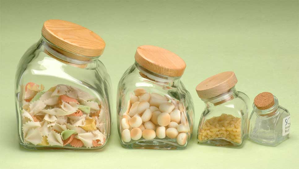 :storage jar with wood lid
  
   
     
    