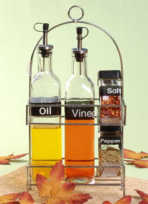 oil and vinegar set with decal
  
   
     
    