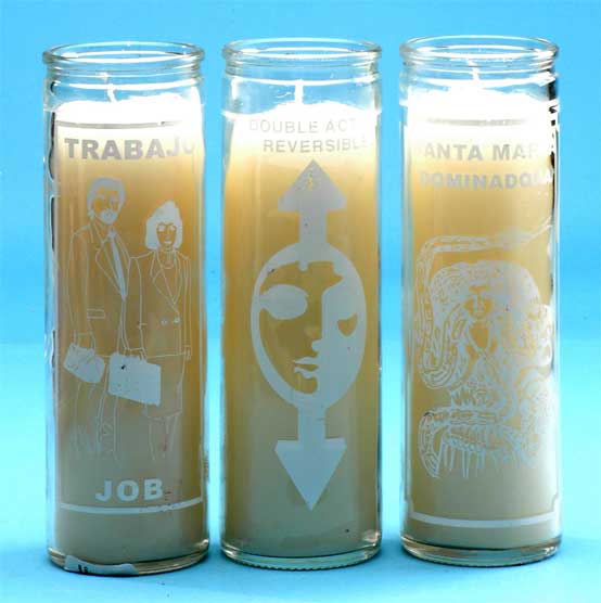 candle in glass jars 
  
   
     
    