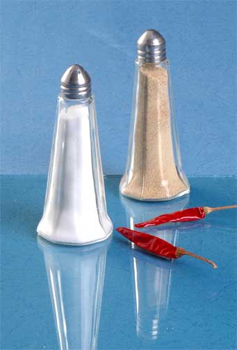 Salt and pepper set > With metal stand 
  
   
     
    