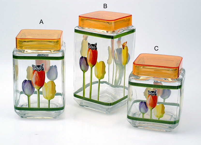 Storage jar and canister 
  
   
     
    