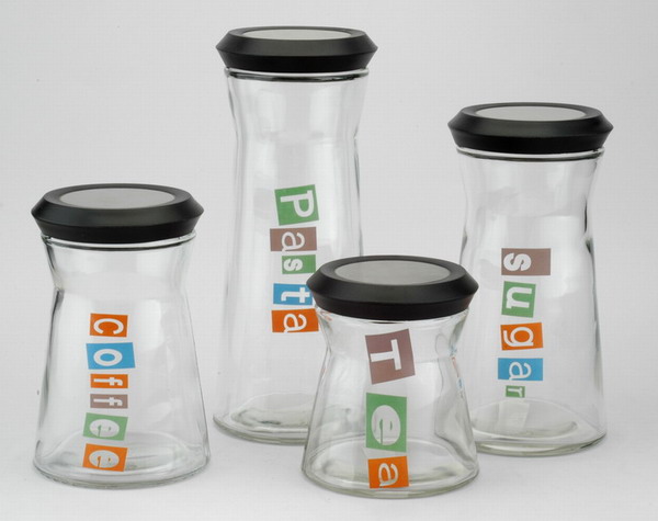 storage jar set with decal
  
   
     
    