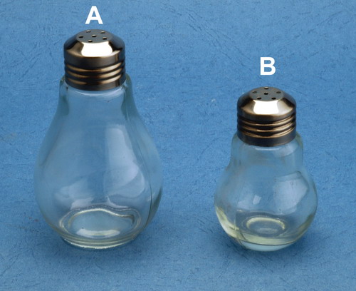 Cruet set with metal lid
  
   
     
    