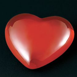 Red Heart Paperweight C-PW03