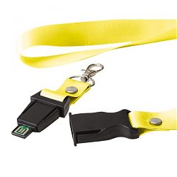 Lanyard with USB Flash Drive UB-1625YL
