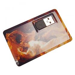 Credit Card Size USB Flash Drive UB-1168BK