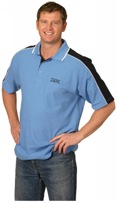 Shoulder Strip Promotional Polo