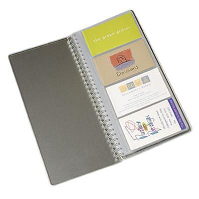 Spiral Business Card Holder