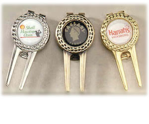 Dimpled Design Divot Tool/Moneyclip