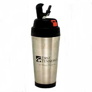 16 Oz. Steel City Travel Mug/Tumbler