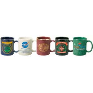 11 Oz. Marbleized Ceramic Mug