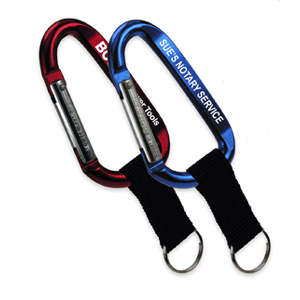 Personalized Carabiners - 3" Carabineer Key Holder