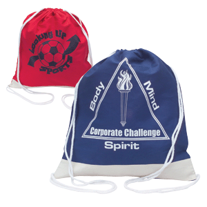 Canvas  Backpack -Drawstring