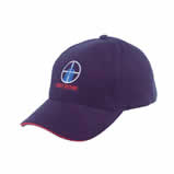 A popular peak cap for promotional use.