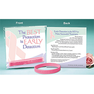 Womens Health - Pink Awareness Bracelet