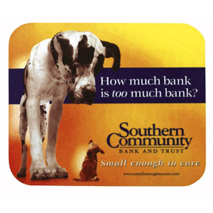 7" x 8" x 1/4" ColorSource44576Mouse Pad