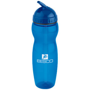 22oz translucent water bottle