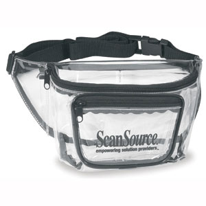 PROMOTIONAL CLEAR FANNY PACK
