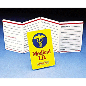 Medical I.D. Pocket Pal