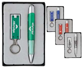 Rivet LED Keylight & Quasar Pen Gift Set
