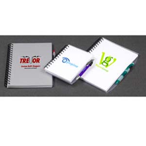 Plastic Cover Notebooks (5" X 7")