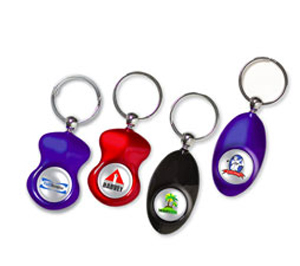 Domed Key Ring