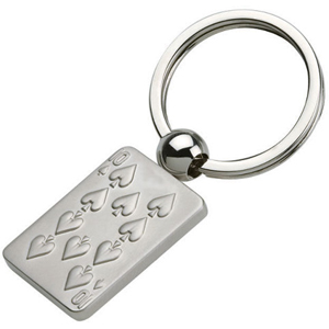 TEN Playing Card Keychain