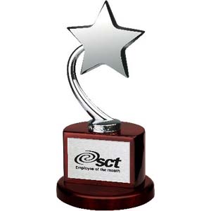 Stella III Shooting Star on Wood