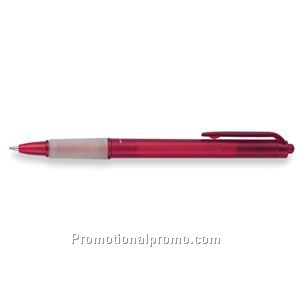 Paper Mate PC Retractable Translucent Berry Barrel/Translucent White Trim Ball Pen