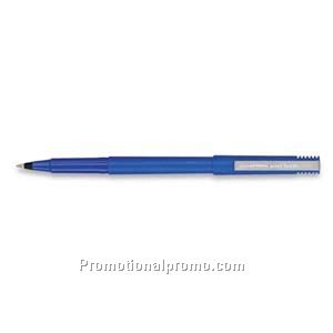 uni-ball Micro Pearlized Blue Barrel, Black Ink Micro Roller Ball
