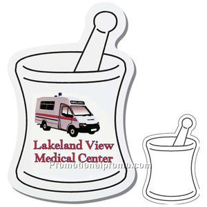 Mortar & Pestle Healthcare Shaped Magnet - Digital