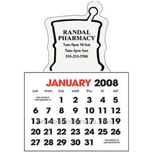 2-Color Stick Up Calendar, English (13-Month)