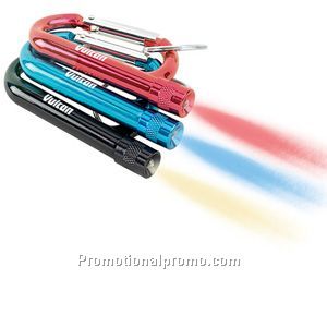 Carabiner with Matching Light