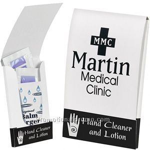 Hand Cleaner and Lotion Pocket Pack