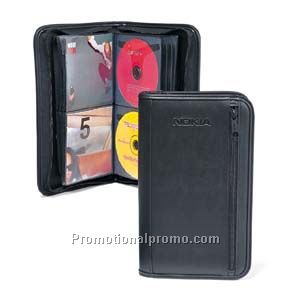 Large Simulated Leather CD Case