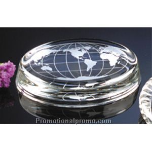 Oval Paperweight - Glass