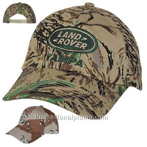 Low Profile Camouflage Cap