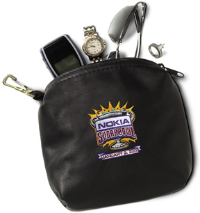 Valuables Bag, Suede