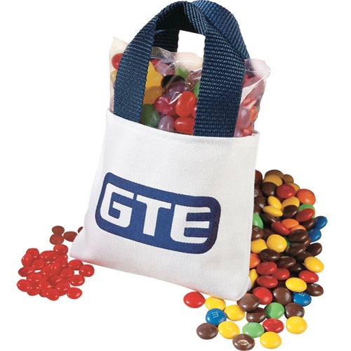 Tote bag w/color handle and A fills