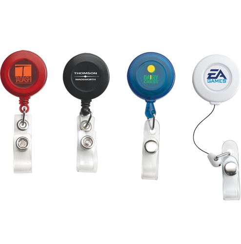 Retractable badge holder