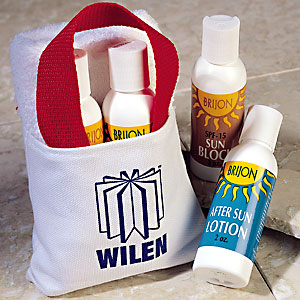 Sun kit in tote