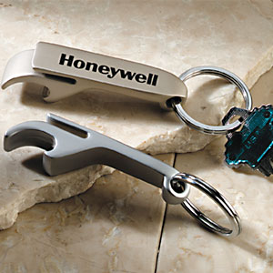 Designer bottle opener key chains